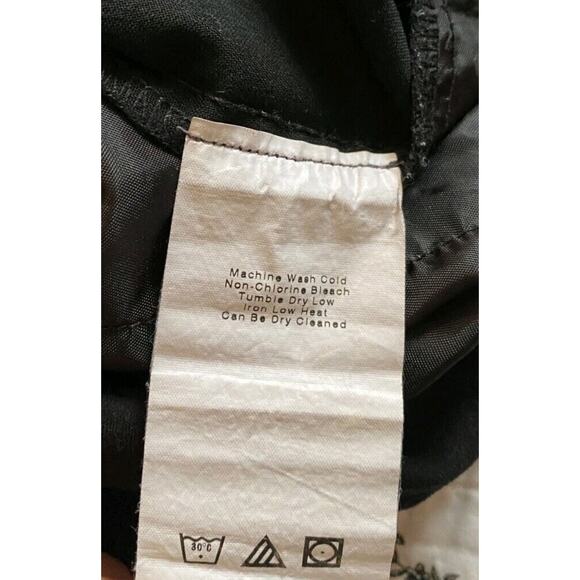 A Pea in the Pod Maternity Full Panel Navy Twill Khakis  Pockets Size Medium - Picture 3 of 7